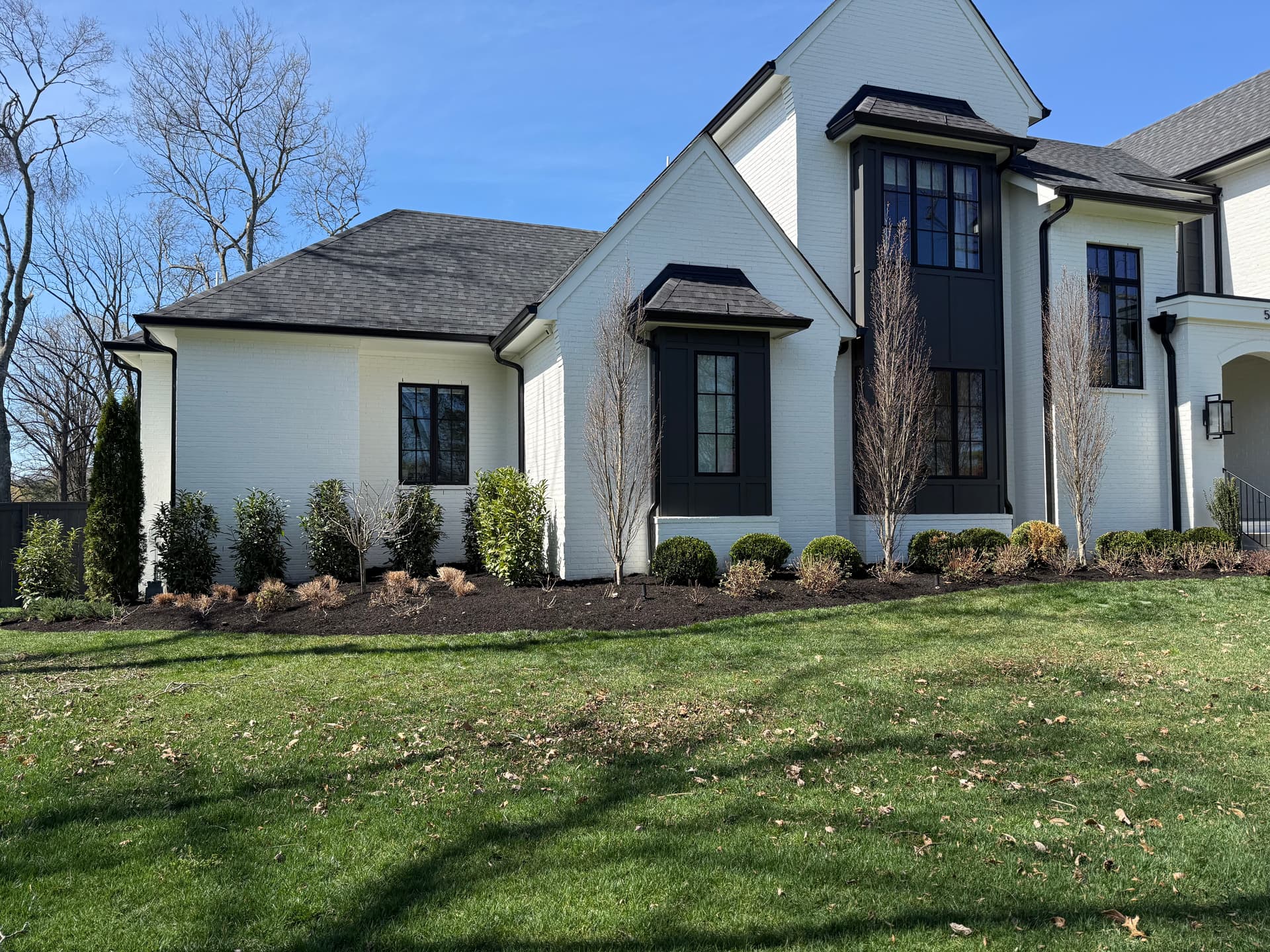 Full Landscape Refresh at a Brentwood TN Home