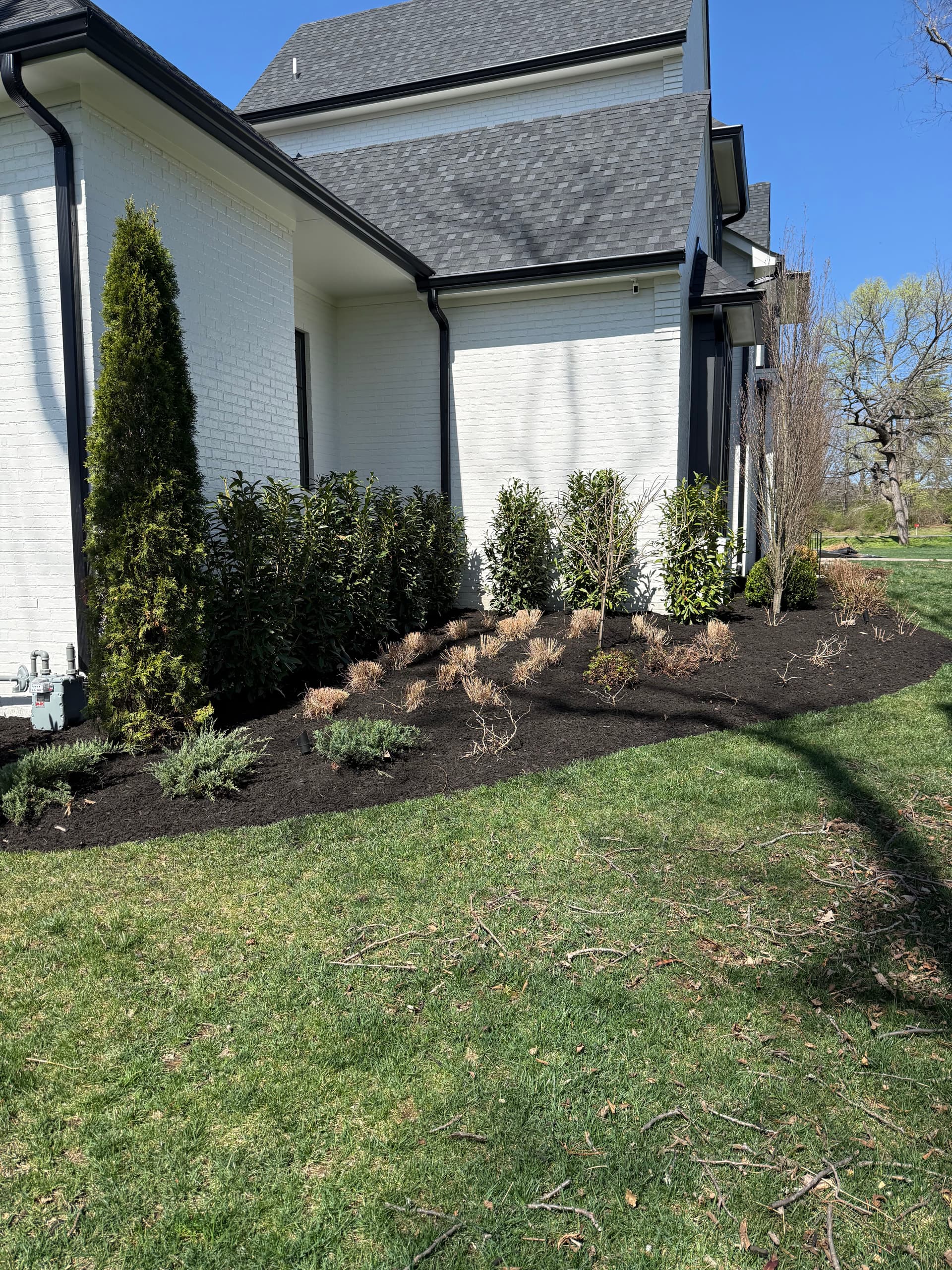 Full Landscape Refresh at a Brentwood TN Home